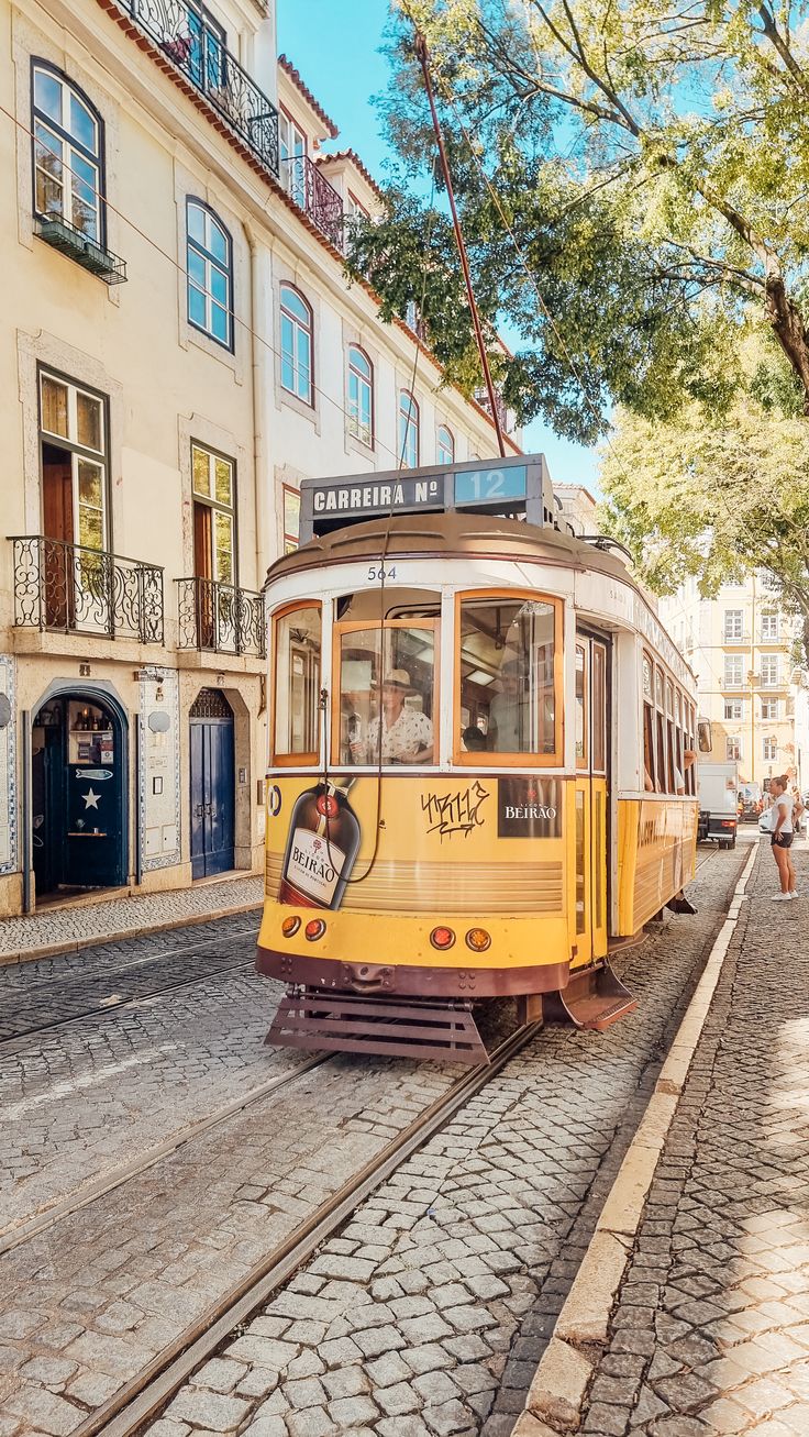 Bondinho histórico de Lisboa, Portugal